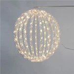 3d LED Foldable Hlau Sphere Teeb